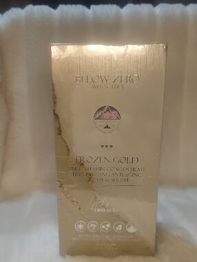 BELOW ZERO Frozen Gold Multi Vitamin Concentrate Cream & Serum